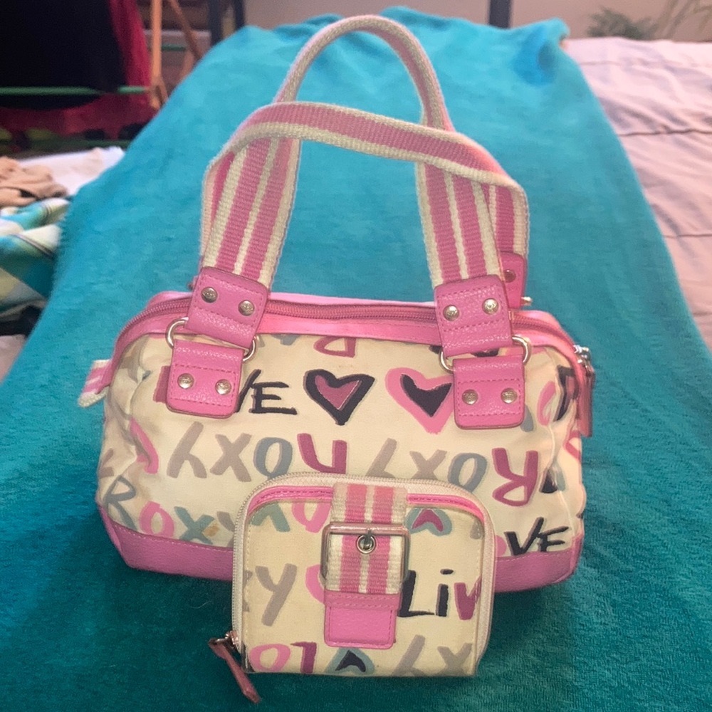 Vintage Roxy Purse & Wallet